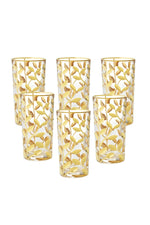 Tumbler F.10 Gold Glass for Home