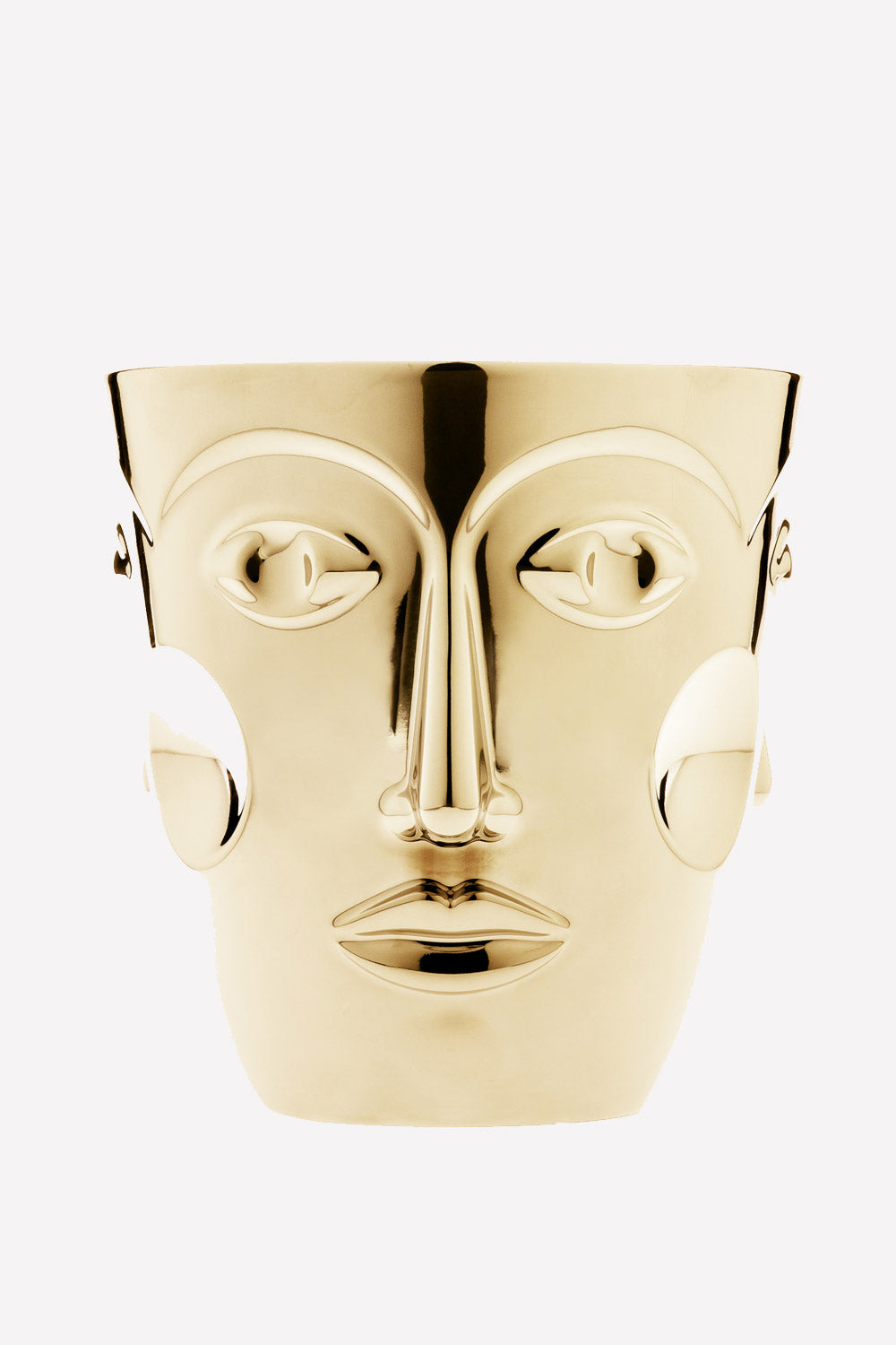 Champagne cooler FACES, gold