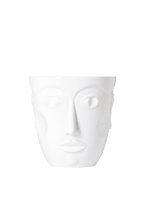 Champagne Cooler Faces, White