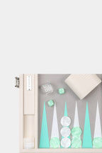 Pearl Lizard Medium Backgammon