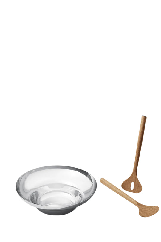 ALFREDO bowl and salad servers