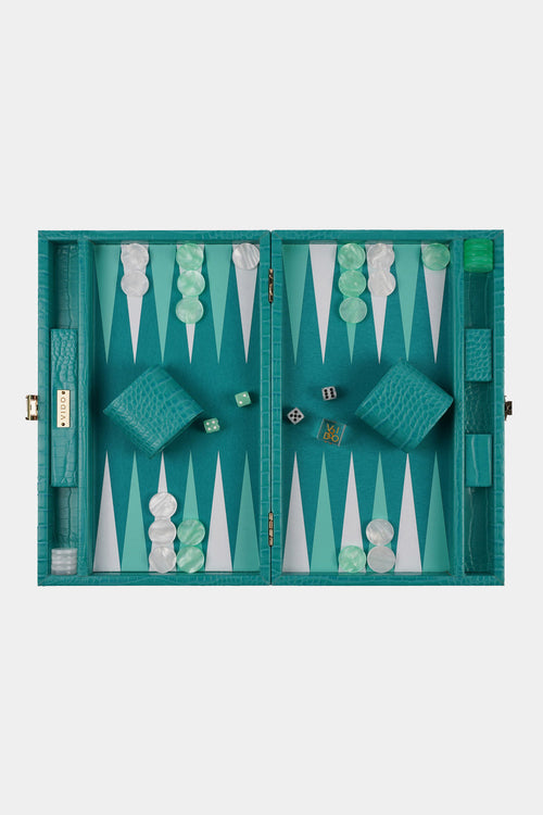 VIDO-Sapphire Snake Large Backgammon