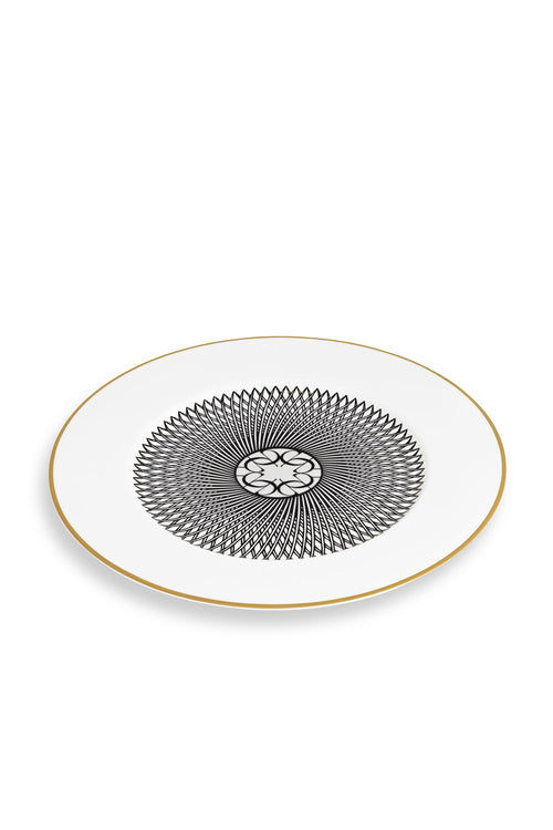 Burgundy Dinner Plate 27Cm