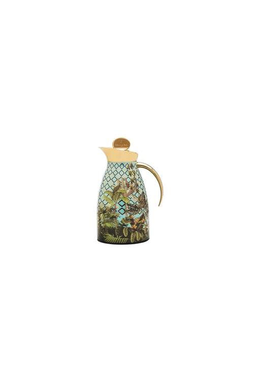Amazonia 1L Thermos Gold Leaves Gold for Home