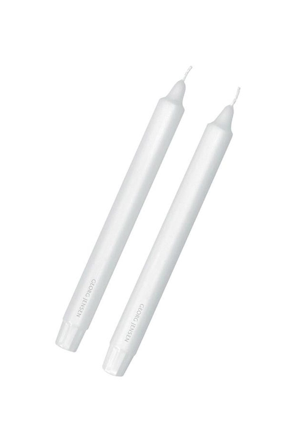 GJ Georg Jensen Candle Stearine, H 240 Mm, Ø22 Mm, 2 Pcs for Celebrate__x0026__Gift