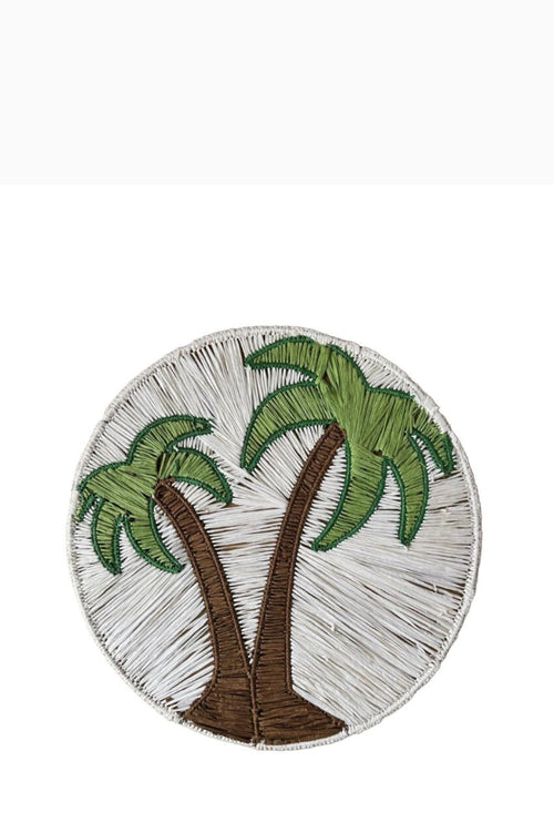 Palm Raffia Charger Plate – 38 cm