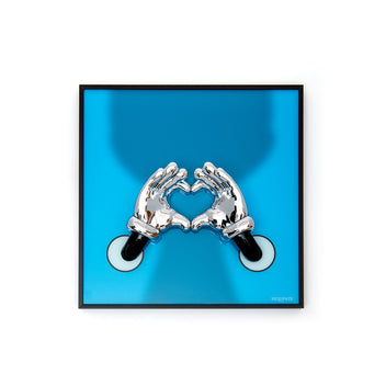 SEQUENZE Wall He-Art Frame, Silver