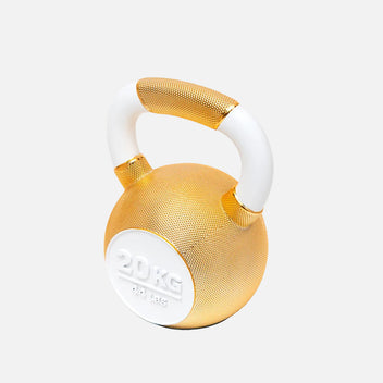 SEQUENZE Gold Fitness Sculpture, White & Gold