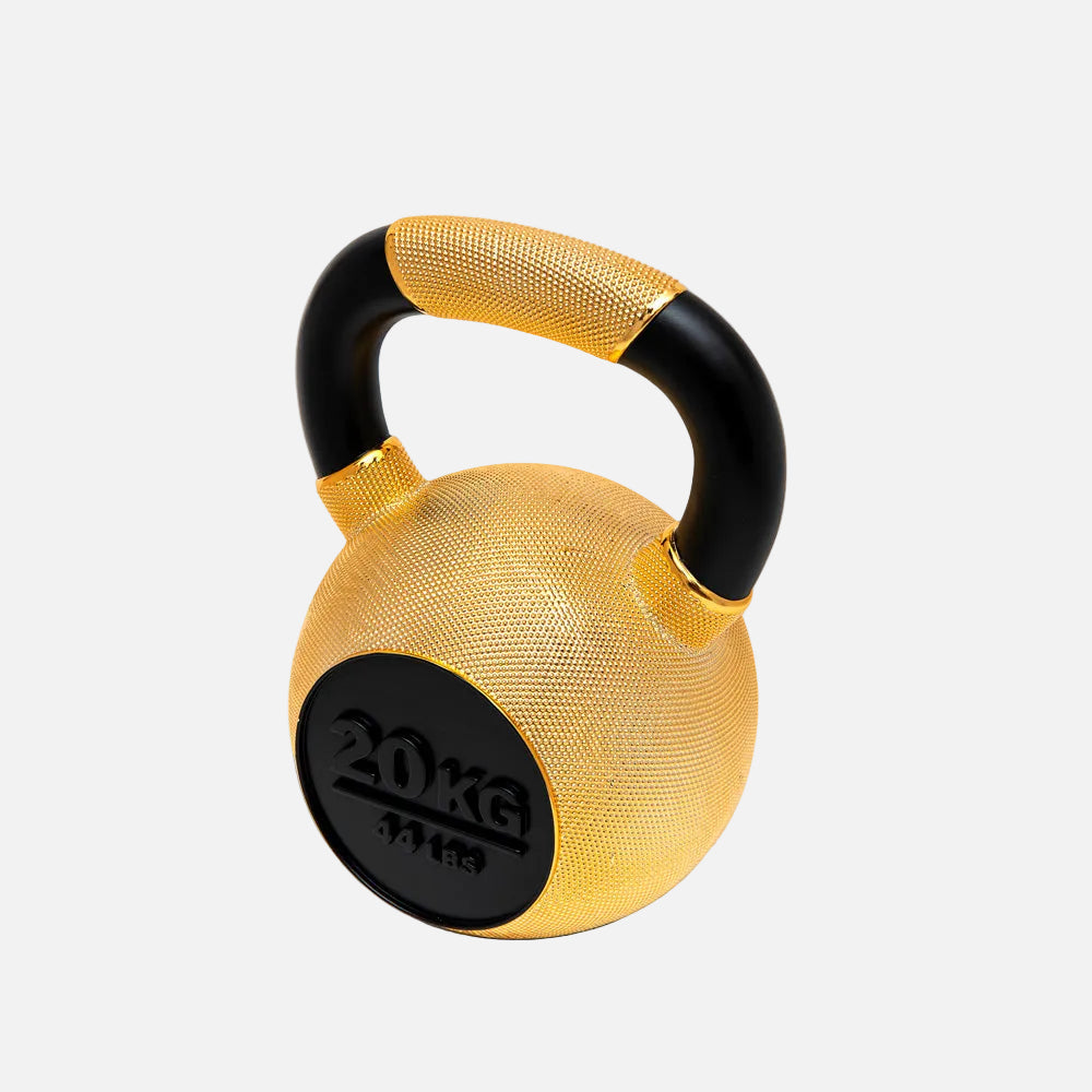 Gold Fitness Sculpture, Black & Gold