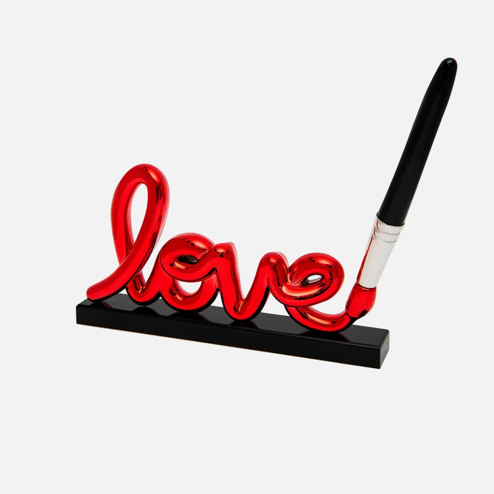 Love Sign Sculpture, Red, 30cm