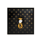 Money Bag Luxury Frame,30x30cm