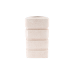 Donna Cream White Ceramic Vase