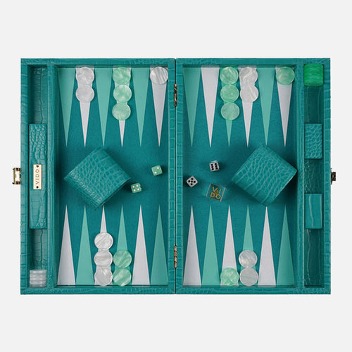 Sapphire Snake Large Backgammon