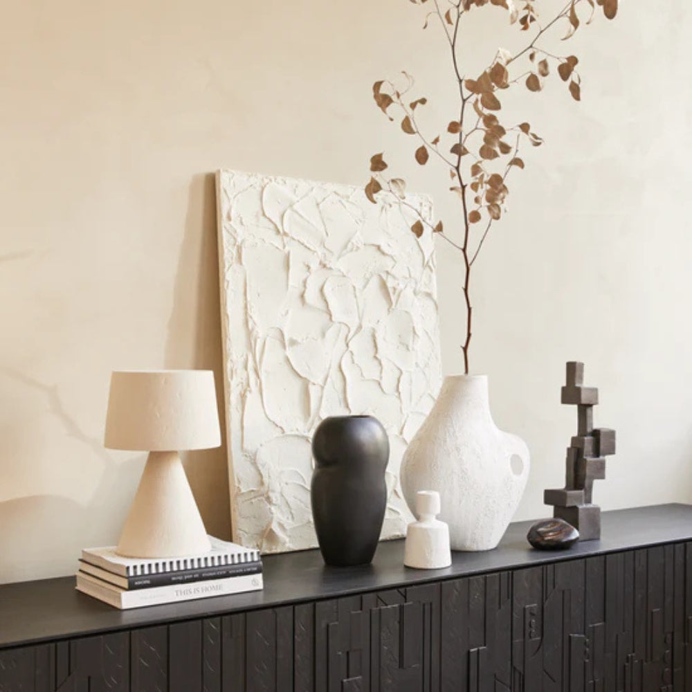 Talvi Handmade Ceramic Vase – White