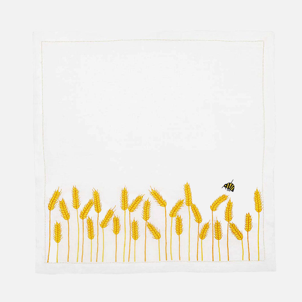 منديل قمح WAWLA - أبيض لهدية Celebrate__x0026__