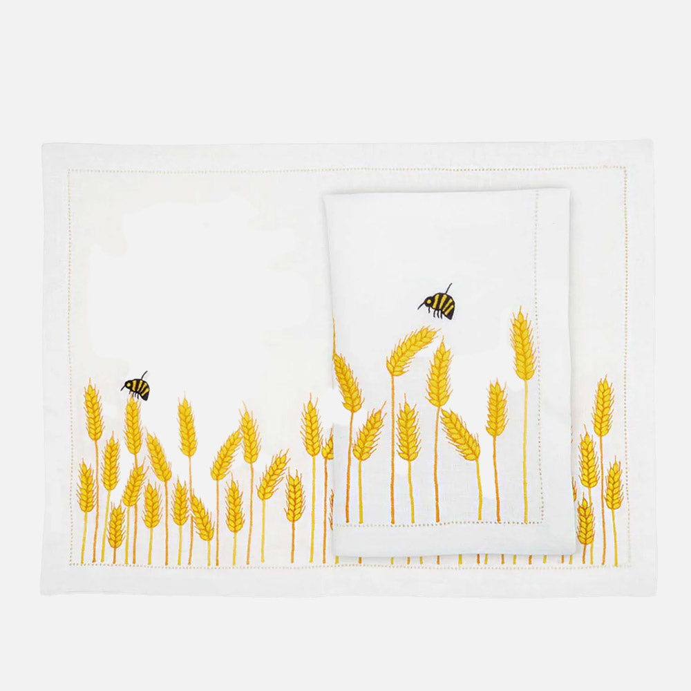 منديل قمح WAWLA - أبيض لهدية Celebrate__x0026__