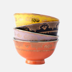Grandpa Bowls – Multicolour Porcelain Set