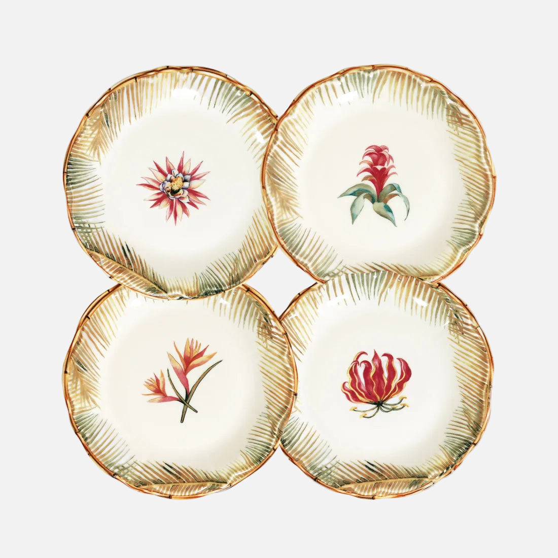 Table PàP Bambou Chic Plates, Ø 26cm