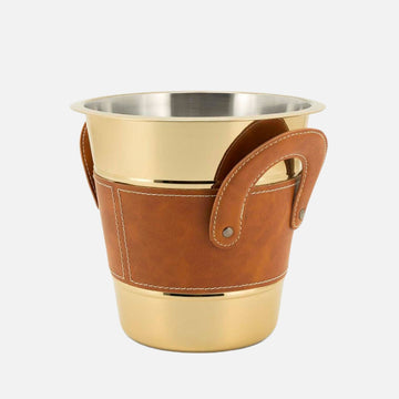Abhika Hermitage Wine Cooler – Brown & Gold
