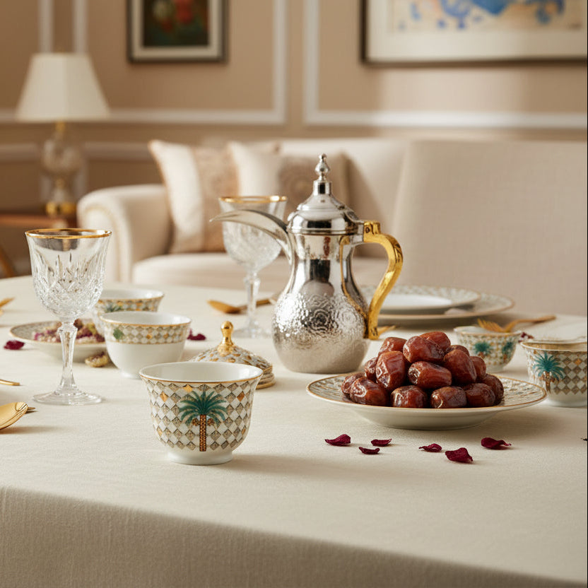 Sahara Rose Chaffe Cups – Set of 6