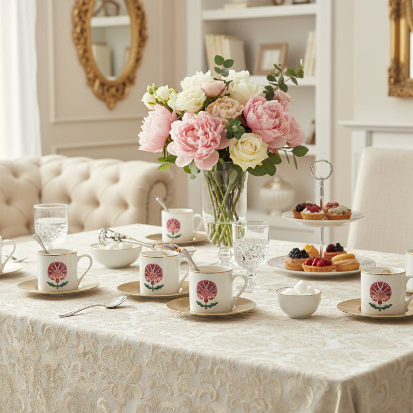 Sahara Rose Espresso Cups – Set of 6