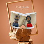 أكواب كاوا للرجال والنساء (مجموعة من 6 قطع)