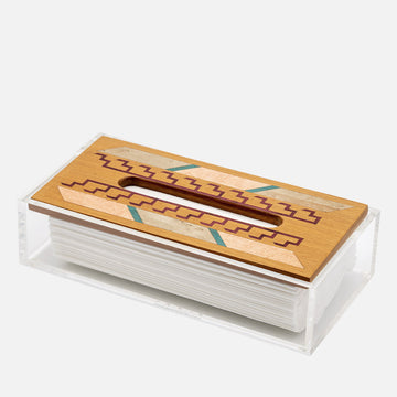 علبة مناديل VOA - نمط خطي