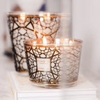 Baobab Collection Arabian Nights 5-wick scented candle in mouth-blown glass, 3kg, viewed from above