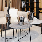 Baobab Collection Les Exclusives Platinum 5-wick scented candle in mouth-blown glass, 3kg, styled in a room setting