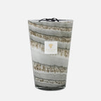 Baobab Collection Sand Atacama 7-wick scented candle in mouth-blown glass, 6.5kg, front view (2)