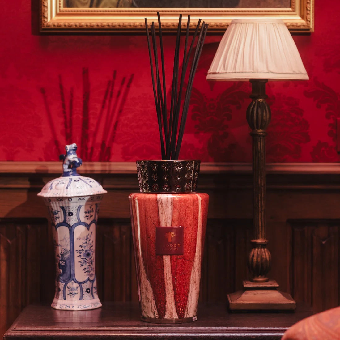 Baobab Collection Woods Risoud Totem reed diffuser, 5 litres, detail view