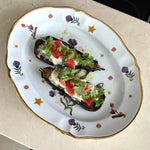 صينية بيضاوية كبيرة