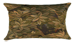 Carino Cushion in Green Foliage Tapestry Fabric (50 x 30 cm)