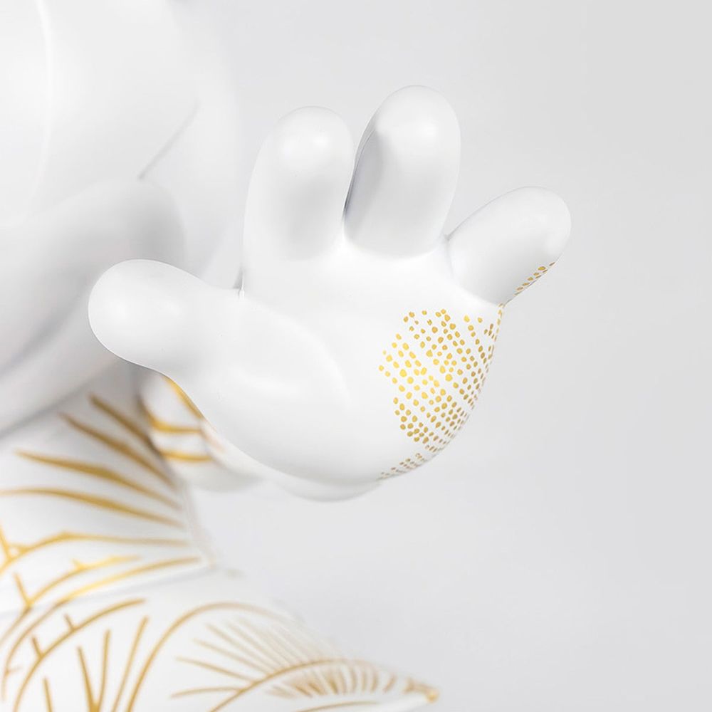 Star Style Minnie Small Figurine - White/Gold