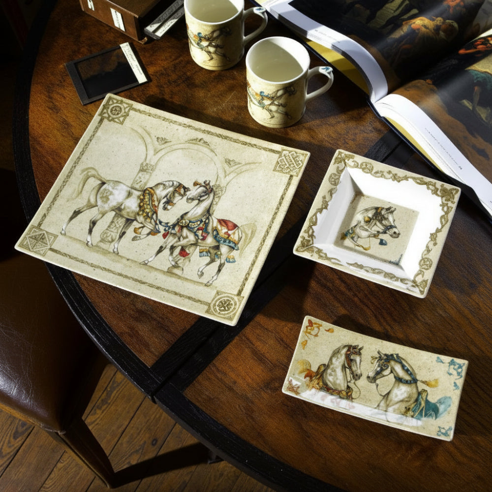 حامل بطاقات كبير - خيول الرياح