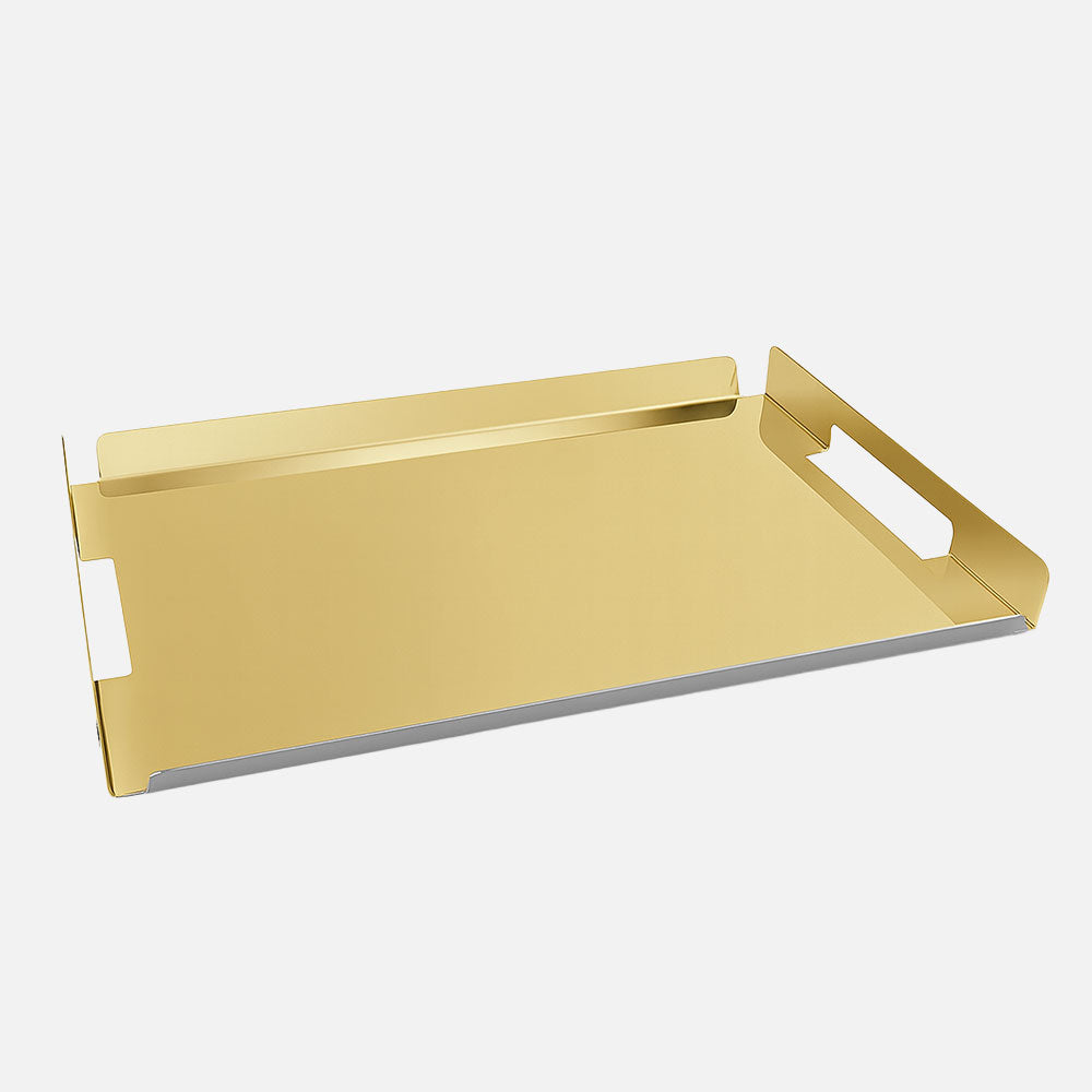 Cora Gold Tray, 35x50cm