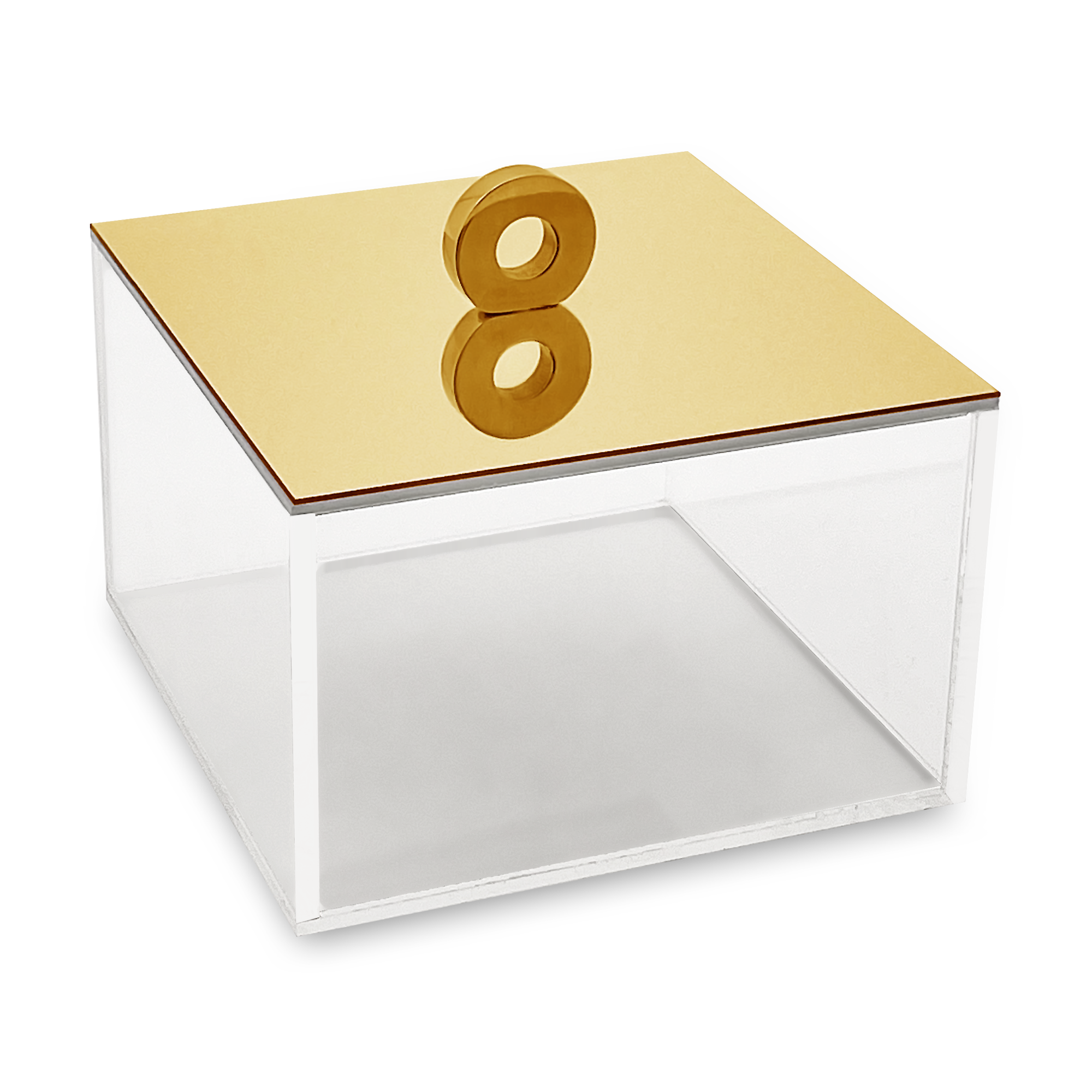 Trio Serving Tray, Gold