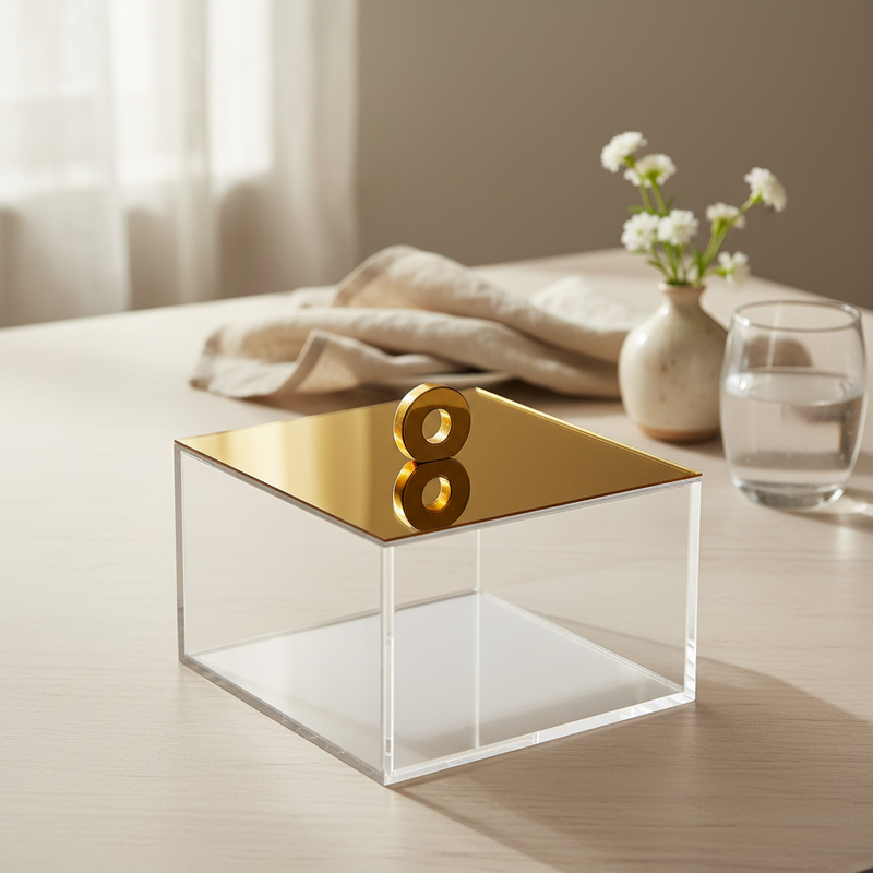 Trio Serving Tray, Gold