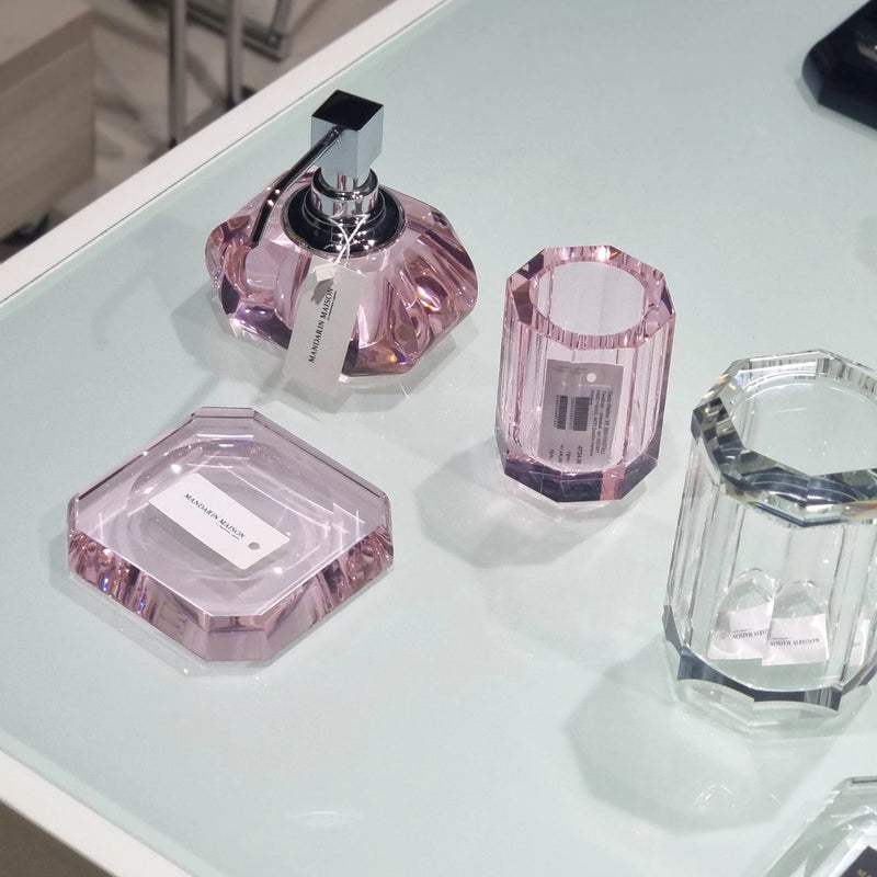 Kristal Soap Dish, Pink