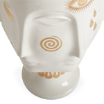 Gilded Dora Maar Urn - Gold Porcelain Decorative Vase