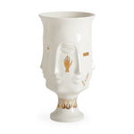 Gilded Dora Maar Urn - Gold Porcelain Decorative Vase