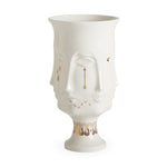 Gilded Dora Maar Urn - Gold Porcelain Decorative Vase