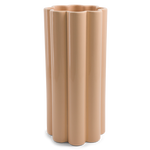 Duetto Solo — Beige Ceramic Vase