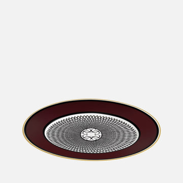Burgundy Dessert/Salad Plate (Ø 22cm)