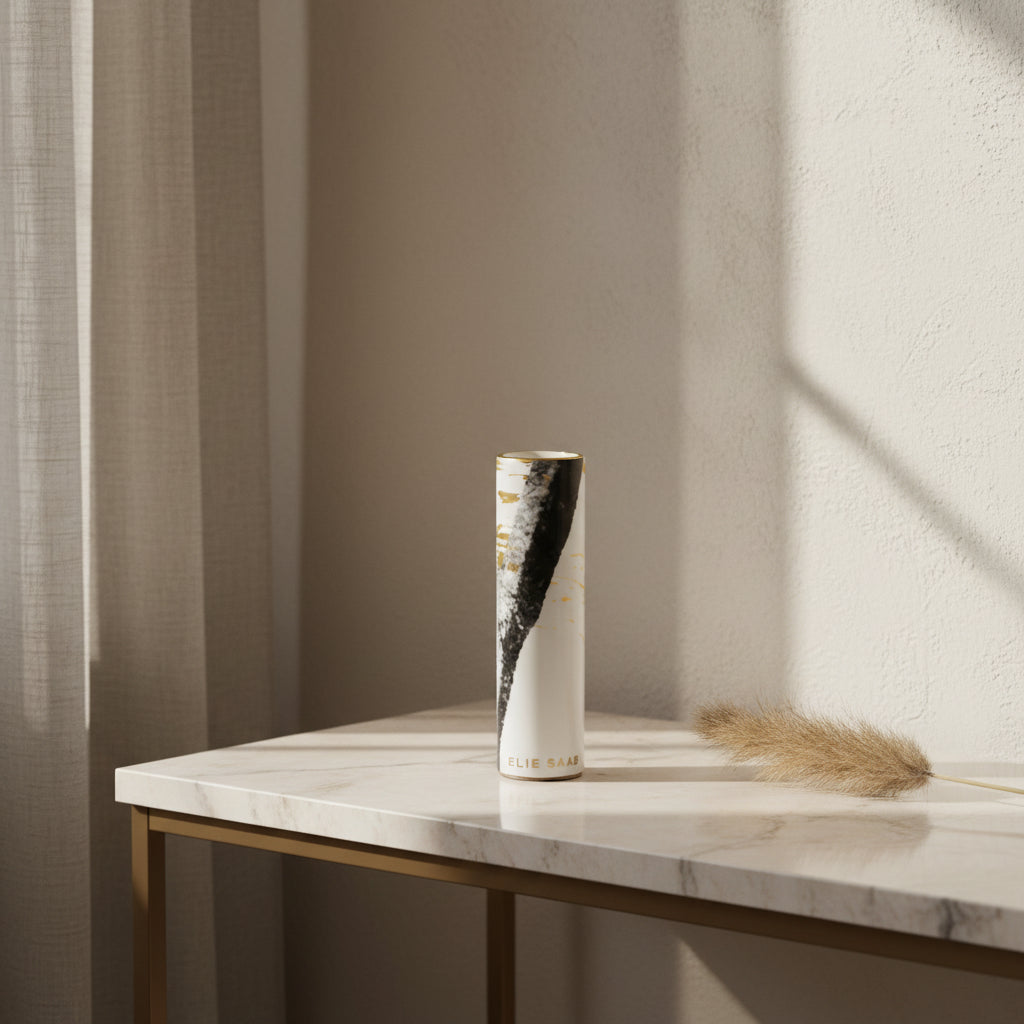Golden Sumi Vase, 18cm