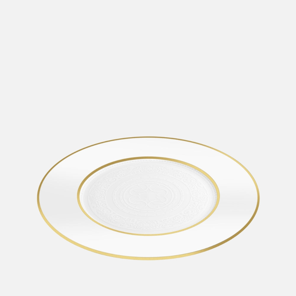Opera White Dinner Plate, 27cm