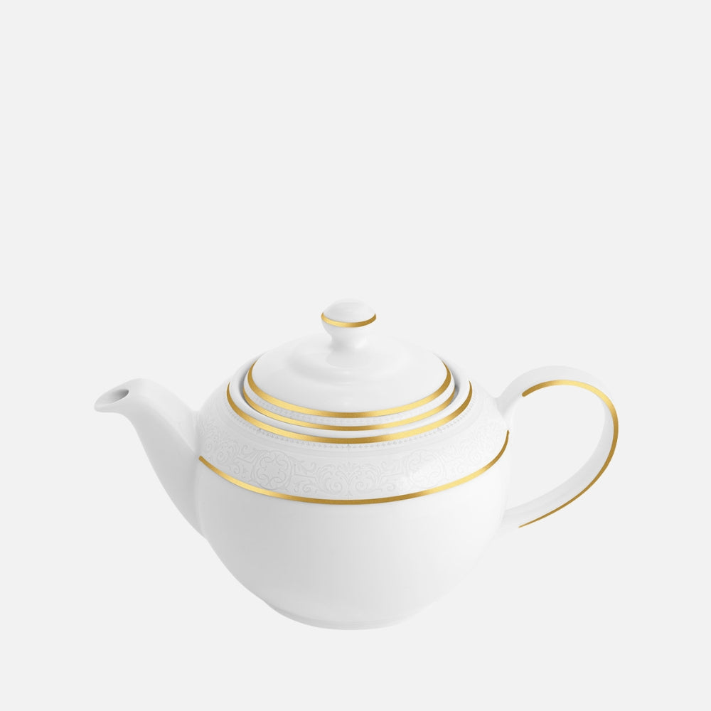 Opera White Teapot, 1L