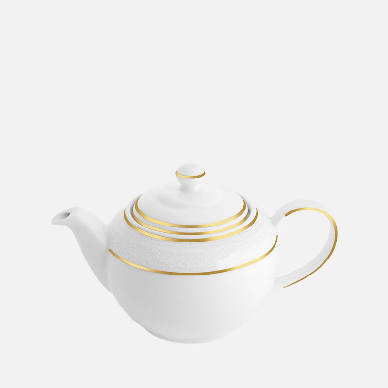 Opera White Teapot, 1L