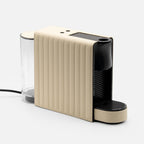Giobagnara Essenza Lines Coffee Machine, Ivory, side view