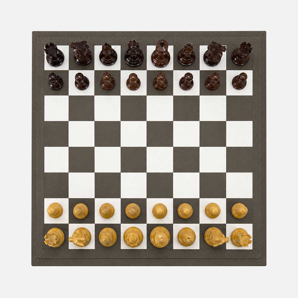 Triple Game Box: Chess, Draughts & Dominos, Mud